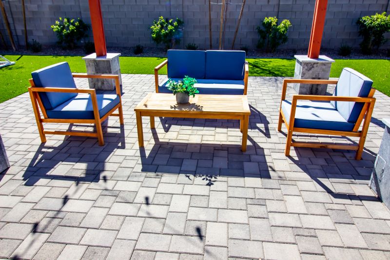 Paver Patio Setup